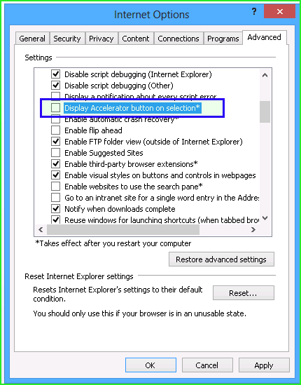 IE10_disable_accelerator_button_on_selection